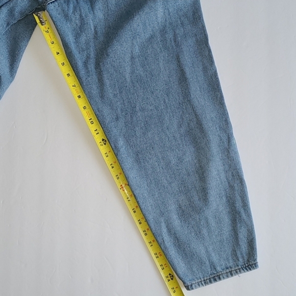 ONLY Onlverna Bomb  Balloon Baggy Jeans Light Blue Denim High Waist Size S / 32 - Picture 13 of 15